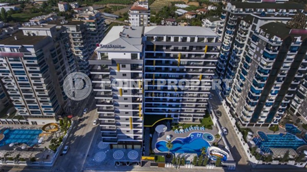 Ready-to-move apartment 61 m2, 650 meters from the sea in a complex with infrastructure, Mahmutlar, Alanya-id-3109-photo-1