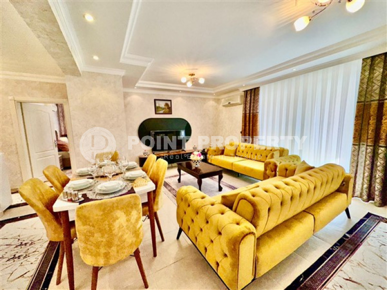 Luxurious three-room apartment 115 m2, Mahmutlar district, Alanya, 250 meters from the sea-id-3127-photo-1