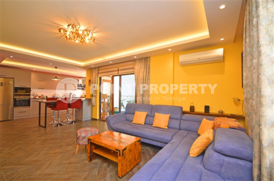 Bright and stylish 3+1 apartment for a large family, Hasbahce, Alanya center-id-3154-photo-1