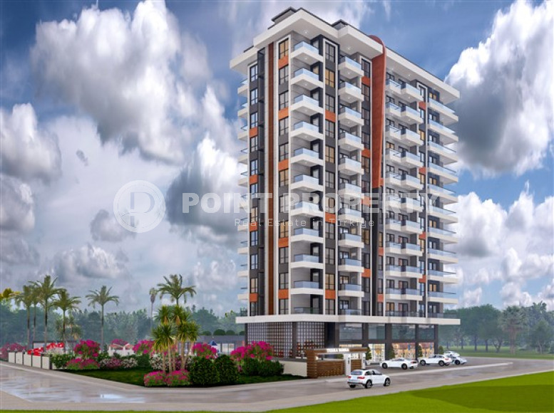 Several 1+1 apartments with an area of 45 - 53 m2 in a new investment project, Mahmutlar, Alanya-id-3210-photo-1