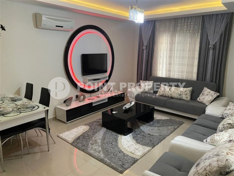 Comfortable apartment 110 m2 in Mahmutlar area, Alanya, 500 meters from the sea-id-3216-photo-1