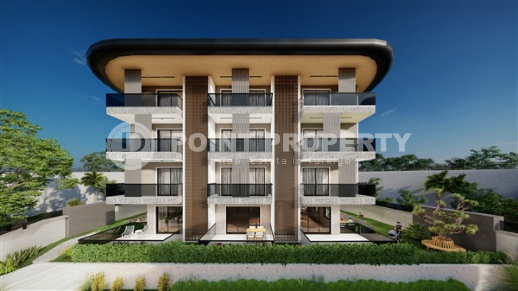 Duplex apartments of various layouts with an area of 118 - 214 m2, Alanya center, Hasbahce-id-3234-photo-1