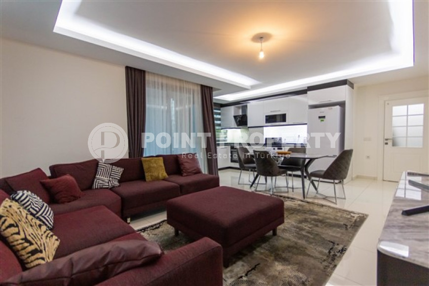 Comfortable furnished apartment 110 m2, Mahmutlar area, Alanya, near the sea-id-3236-photo-1