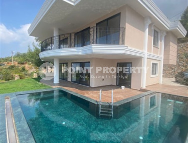 Modern 4+1 villa in the picturesque Bektash area. Area 290m2.-id-1295-photo-1