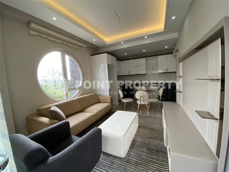 Three-room apartment 85 m2 in a new building in 2022, Oba district, unfurnished-id-3342-photo-1
