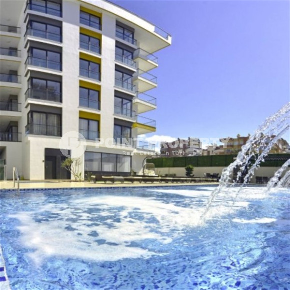 Cozy 1+1 apartment 50 meters from the sea, in the Oba area, Alanya-id-3422-photo-1