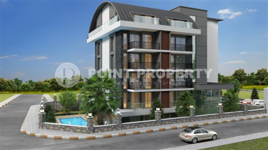 Spacious apartment with a 2+1 layout in a building built in 2022, Oba district-id-3448-photo-1