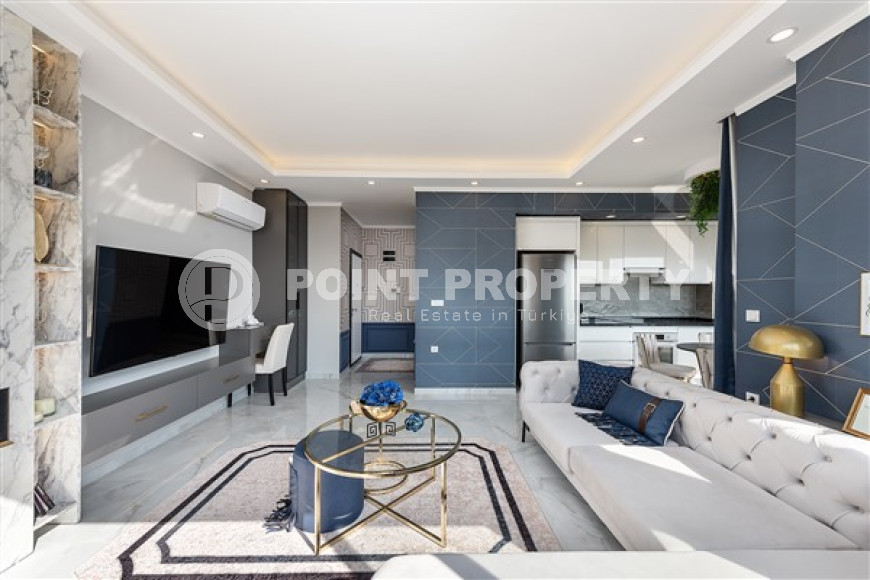 Three-room apartment 90 m2 in a residence built in 2022, Avsallar district-id-3560-photo-1