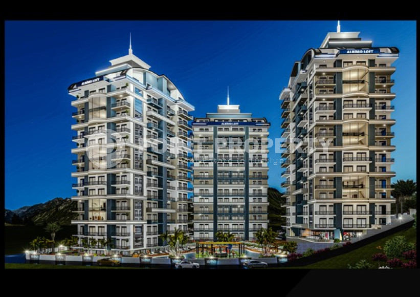 Several apartments for sale in a newly built complex in the Mahmutlar area, with a 2+1 layout-id-3586-photo-1