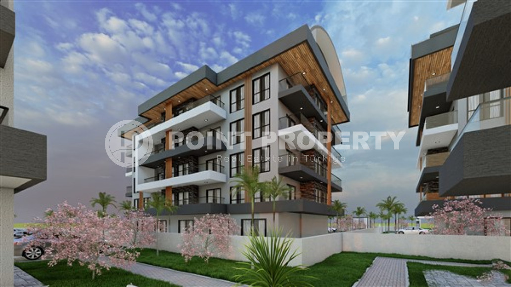 Sale of apartments with an area of 45 - 95 m2 in a complex under construction, upper Oba district-id-3587-photo-1
