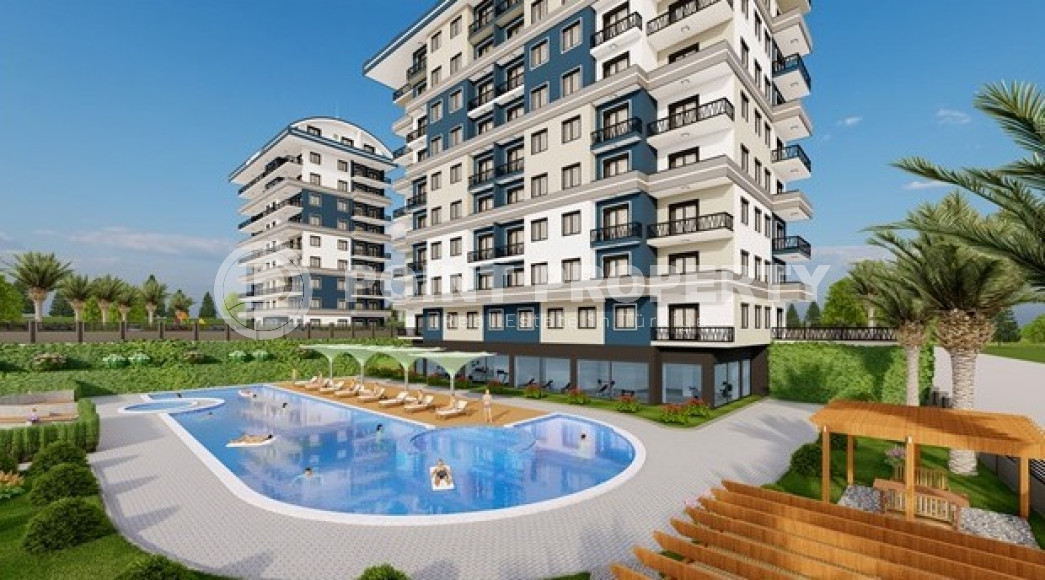 Большой выбор квартир на продажу в строящейся резиденции в районе Паяллар. Площадь апартаментов 63 - 156 м2.-id-3588-фото-1