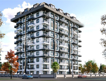 Апартаменты и дуплексные квартиры 43 - 90 м2 в новой высотной резиденции на стадии строительства с шикарной инфраструктурой, Газипаша-id-3451-фото-1
