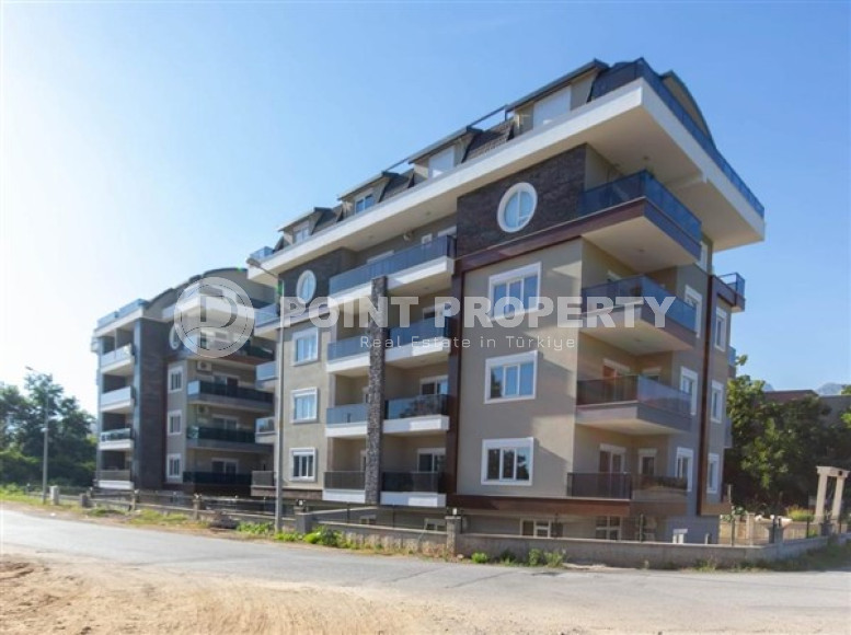 New 2+1 apartment on the 4th floor of a newly built complex in the Oba area-id-3626-photo-1