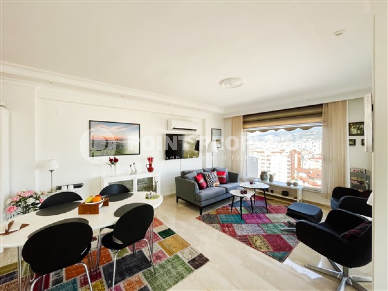 Luxury duplex apartment 220 m2 850 meters from the Mediterranean Sea, Tosmur district-id-3672-photo-1