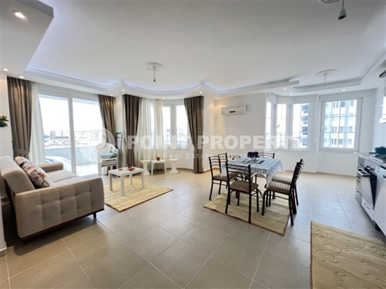 Comfortable apartment with an area of 125 m2 400 meters from the sea, Mahmutlar district-id-3689-photo-1