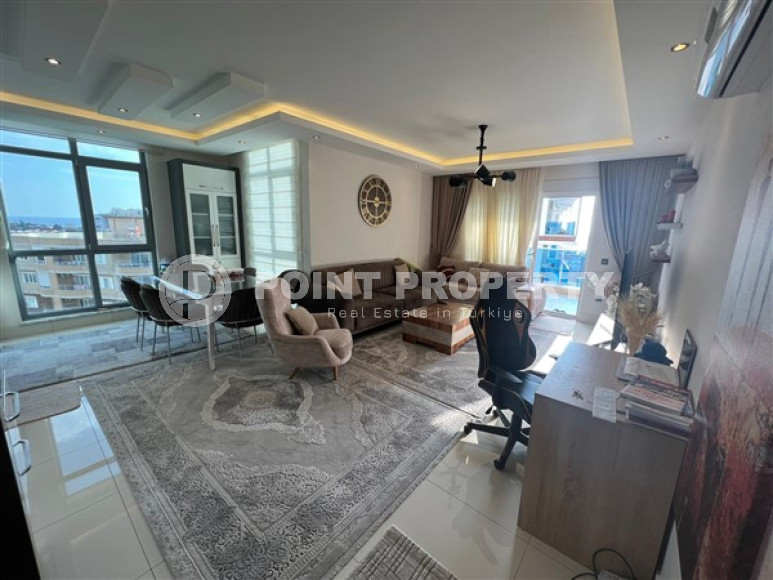 Beautiful and functional apartment of 115 m2 in a residence with extensive infrastructure, Tosmur district-id-3790-photo-1