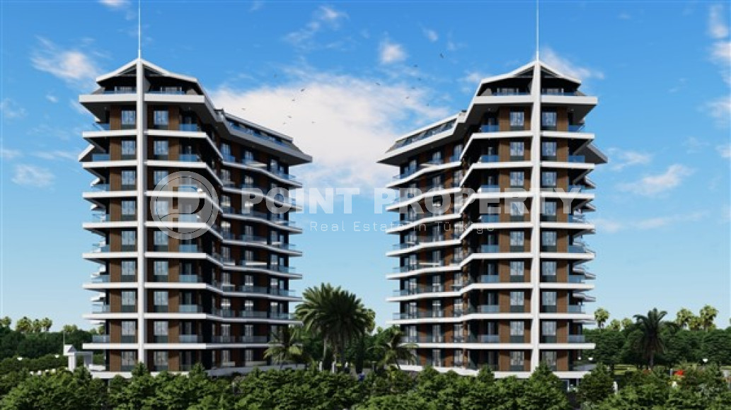 Apartments and duplex apartments 60 - 122 m2 in a luxury investment project, Avsallar area. Possibility of purchasing real estate in installments.-id-3797-photo-1