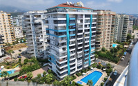 Двухуровневые апартаменты 270 м2 в высотной резиденции с бассейном, район Махмутлар-id-3878-фото-18