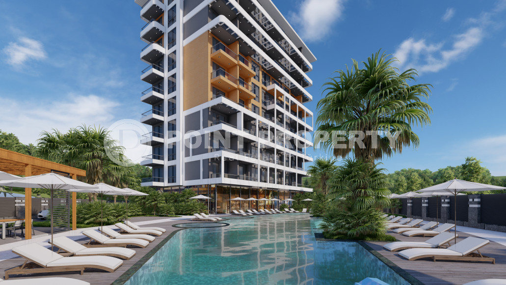 Apartments in the project at the foundation pit stage from a trusted developer in Tosmur with interest-free installments for 24 months.-id-3929-photo-1