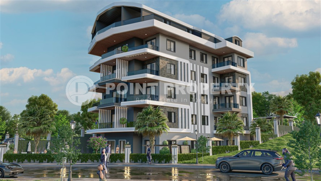 Inexpensive apartments and duplexes 47 - 148 m2 with the possibility of purchasing in installments. A complex under construction in the Demirtas area.-id-3938-photo-1