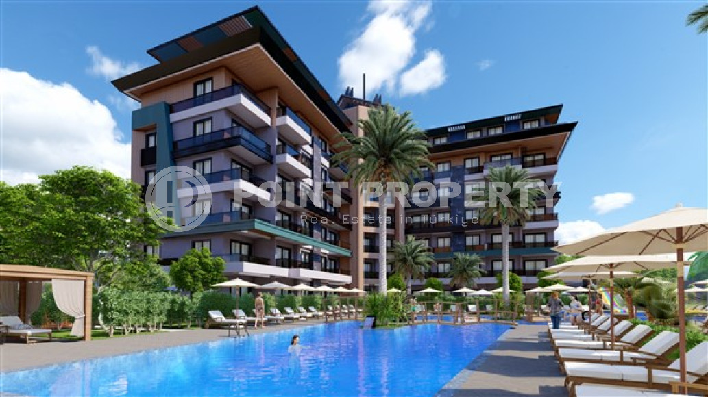 Роскошные квартиры и двухуровневые апартаменты 58 - 165 м2 в элитном инвестиционном проекте в районе Каргыджак-id-4110-фото-1