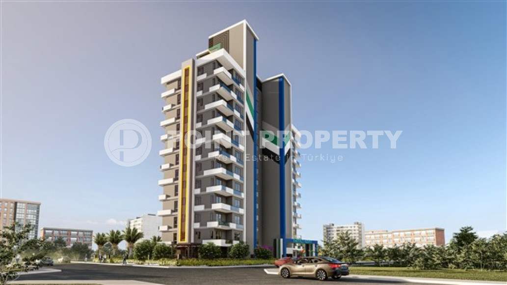 Luxury prices for apartments 53 - 96 m2 in an investment project in the Mersin area, Soli-id-4217-photo-1