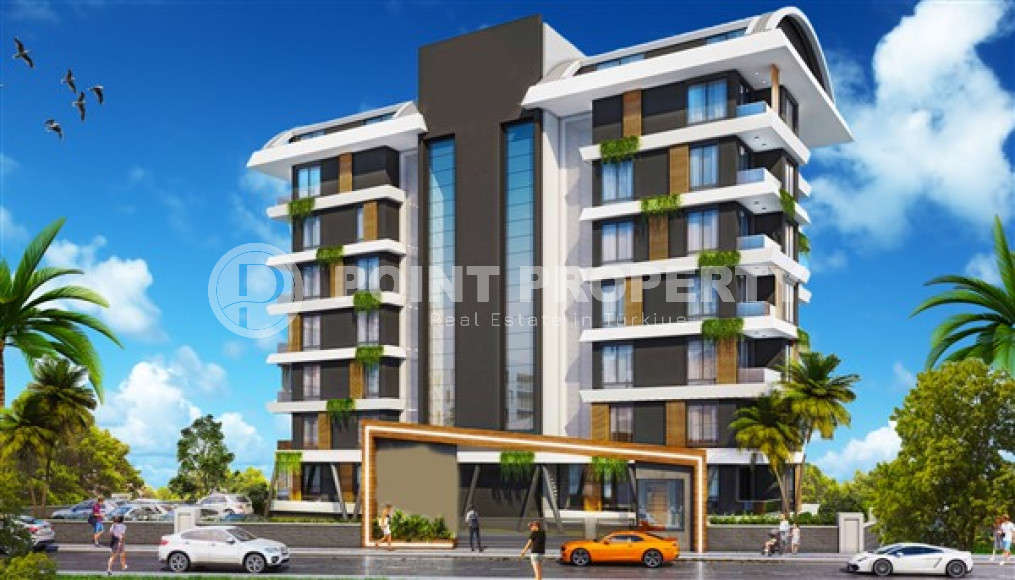 Апартаменты с различными планировками и площадью от 50 до 172 м2 в инвестиционном проекте, район Демирташ-id-4261-фото-1