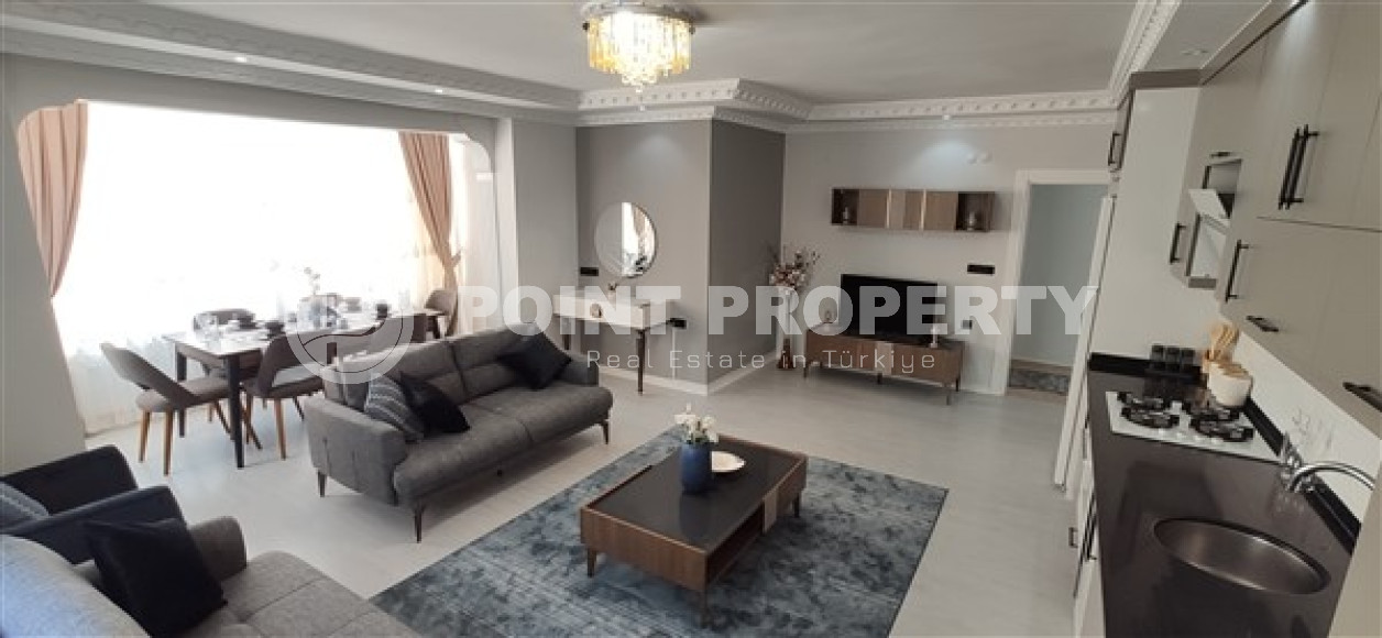 Elegant 2+1 apartment in a luxurious location 400 meters from the Mediterranean Sea, Mahmutlar district-id-4606-photo-1