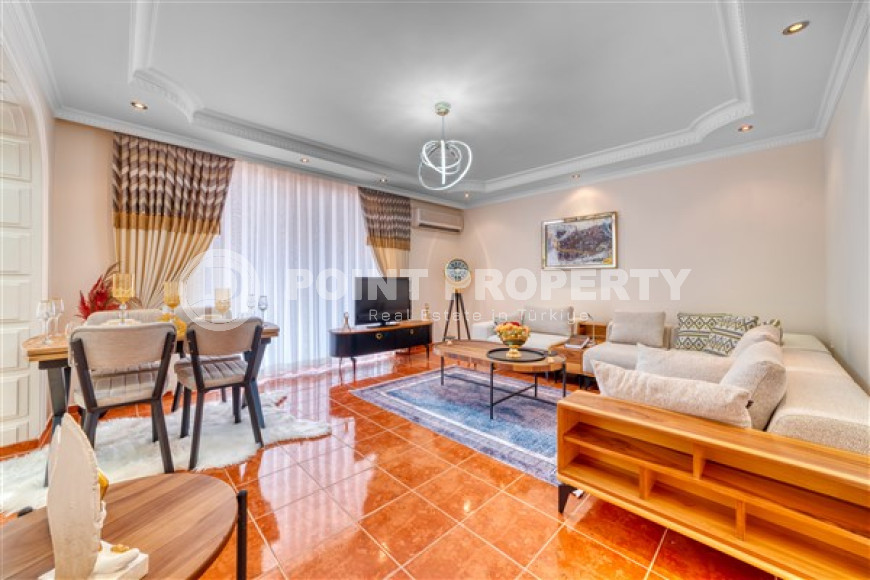 Panoramic apartment 2+1 with modern design, furniture and household appliances 250 meters from the sea-id-4721-photo-1