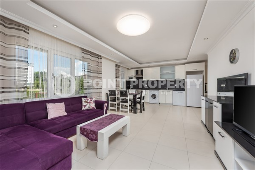 Bright modern apartment 2+1 500 meters from the sea in a promising area of Alanya - Avsallar-id-4773-photo-1