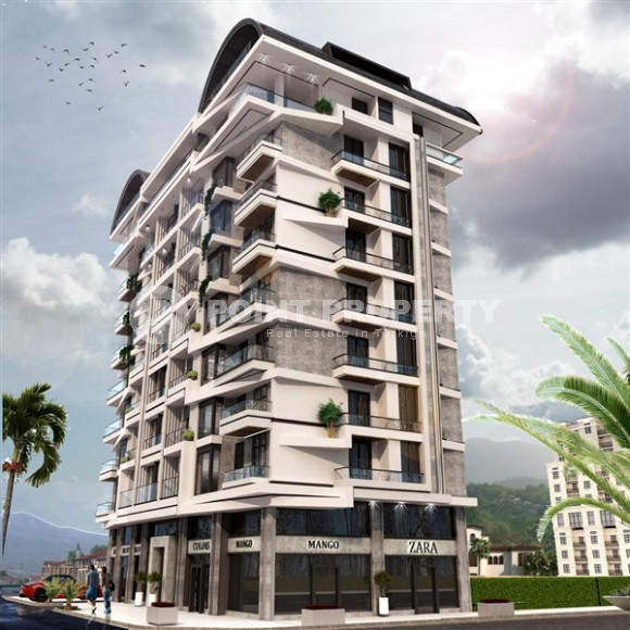 Three-room apartment, 86m², in a complex under construction in Mahmutlar, Alanya 350m from the sea-id-1391-photo-1
