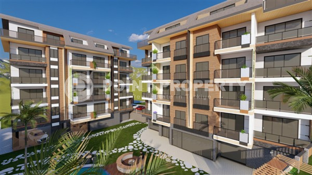 Spacious duplex 3+1, 170m² in a complex under construction, in the Alanya region - Oba-id-1394-photo-1