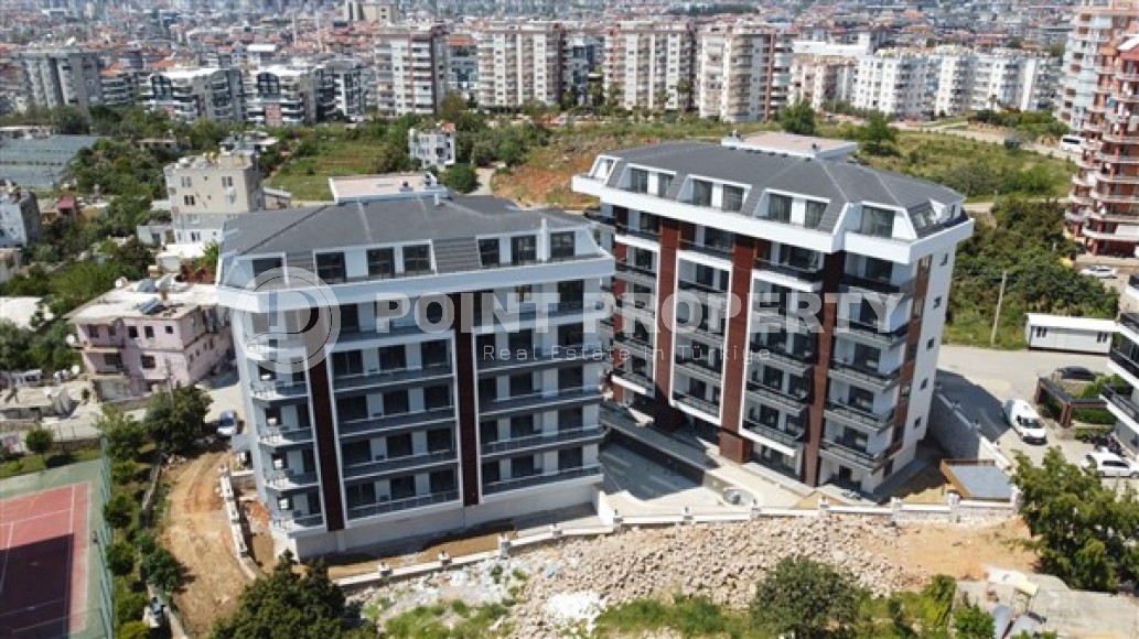 Строящиеся двухкомнатные апартаменты с площадью 63 м2, район Тосмур-id-4878-фото-1