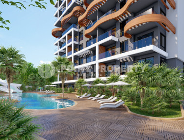 Stylish complex with panoramic views of the Mediterranean Sea in the Avsallar area. Apartments 63-142 m2-id-1001-photo-1