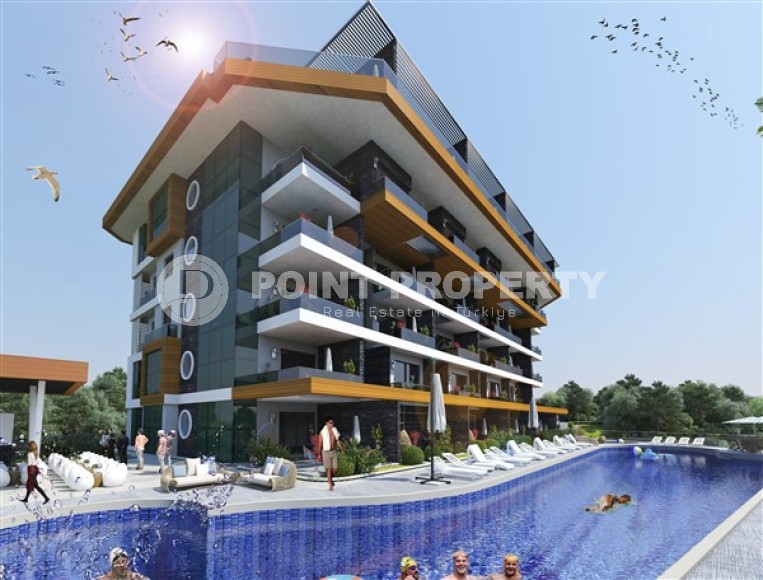 New apartments in a luxury residence with the infrastructure of a five-star hotel in the Kestel area-id-5010-photo-1