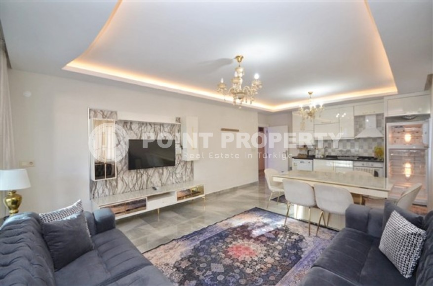 Modern apartment with two bedrooms, near the sea in the area of Alanya - Mahmutlar-id-5140-photo-1