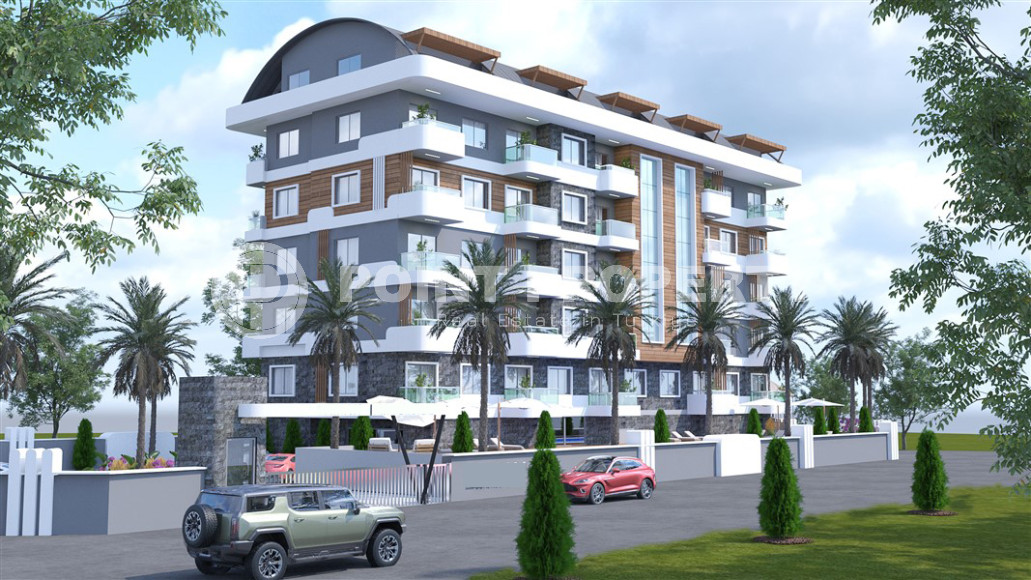Новый проект: квартиры разных планировок в комплексе с инфраструктурой в районе Алании – Газипаша-id-1413-фото-1