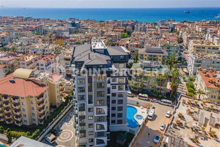 New furnished three-room apartment with mountain views in the center of Alanya, near Keykubat beach-id-1417-photo-1