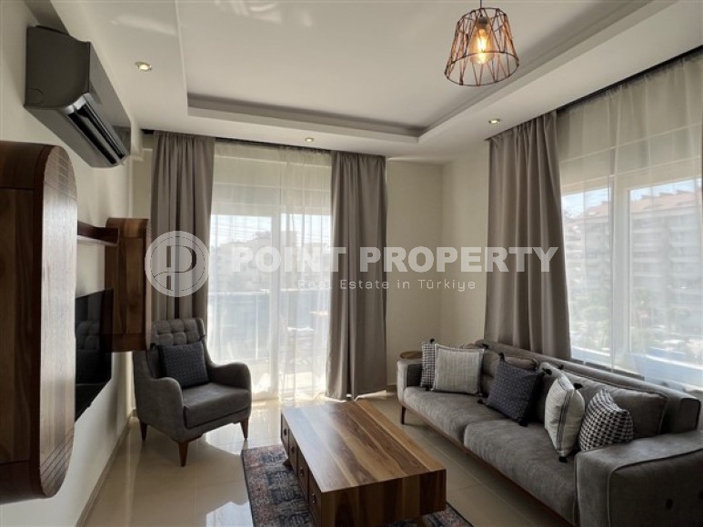 New 2+1 apartment with furniture and household appliances 700 meters from the sea in the Avsallar area-id-5229-photo-1