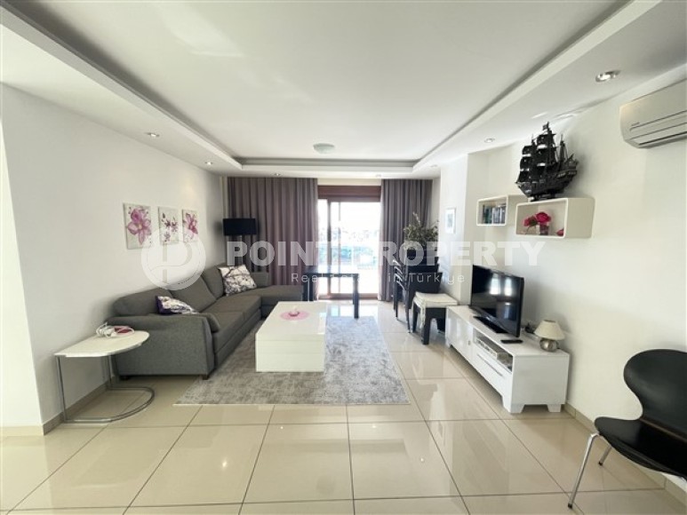 Modern, furnished apartment with two bedrooms, in a residential complex with hotel-type infrastructure, in the Cikcilli area-id-5234-photo-1
