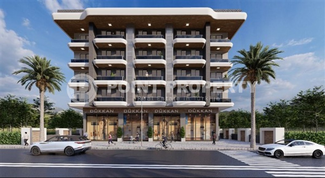 Apartments in a new residential complex, commissioned in 2023, in the prestigious area of Alanya - Kargicak-id-5322-photo-1