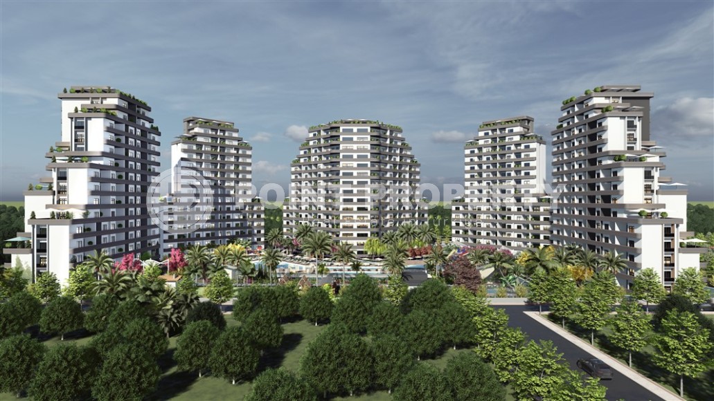 Грандиозный инвестиционный проект - жилой комплекс с максимально развитой внутренней инфраструктурой в районе Соли, Мерсин-id-5369-фото-1