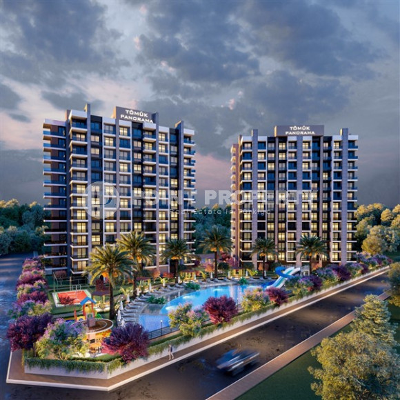 Project under construction with 1+1 and 2+1 apartments from 65 m2 in the Tomyuk area, Mersin. Great prices!-id-1427-photo-1