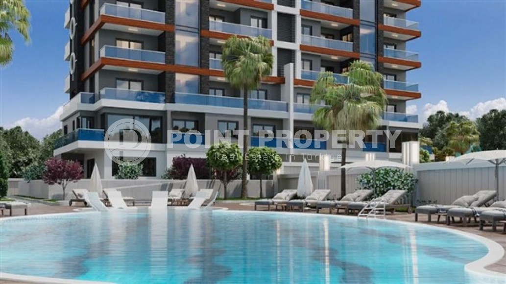 Apartments in a residential complex at the final stage of construction, 3+1 layout, in the Mahmutlar area-id-5413-photo-1