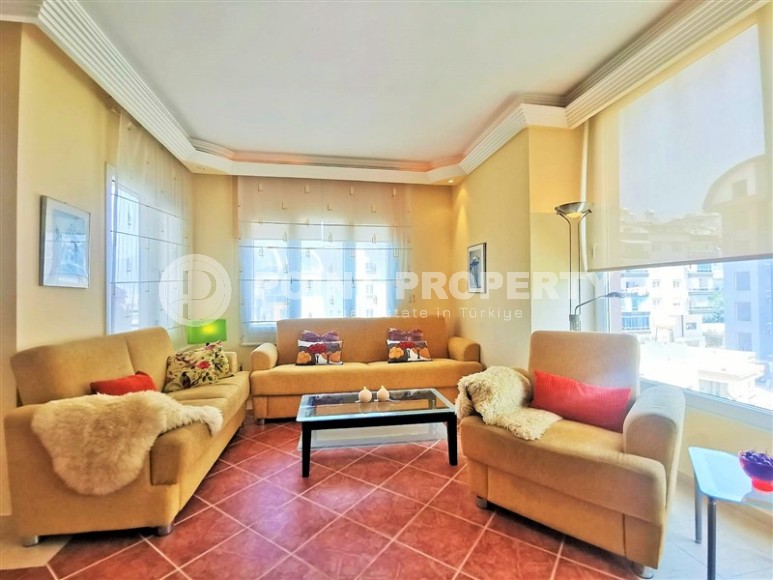Furnished two-bedroom apartment in a quiet area of Alanya-Tosmur-id-5457-photo-1