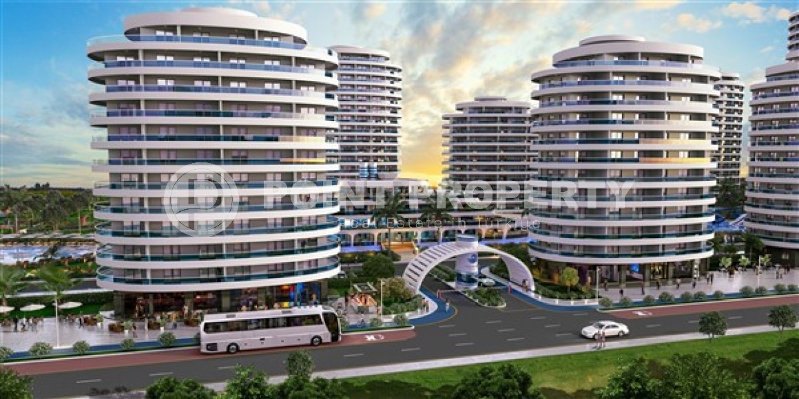 Масштабный проект - грандиозный жилой комплекс класса люкс на Северном Кипре, в 600 метрах от моря-id-5519-фото-1
