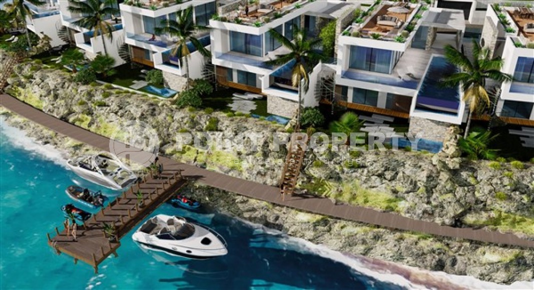 Новый комфортабельный жилой комплекс на самом берегу Средиземного моря, Северный Кипр-id-5535-фото-1