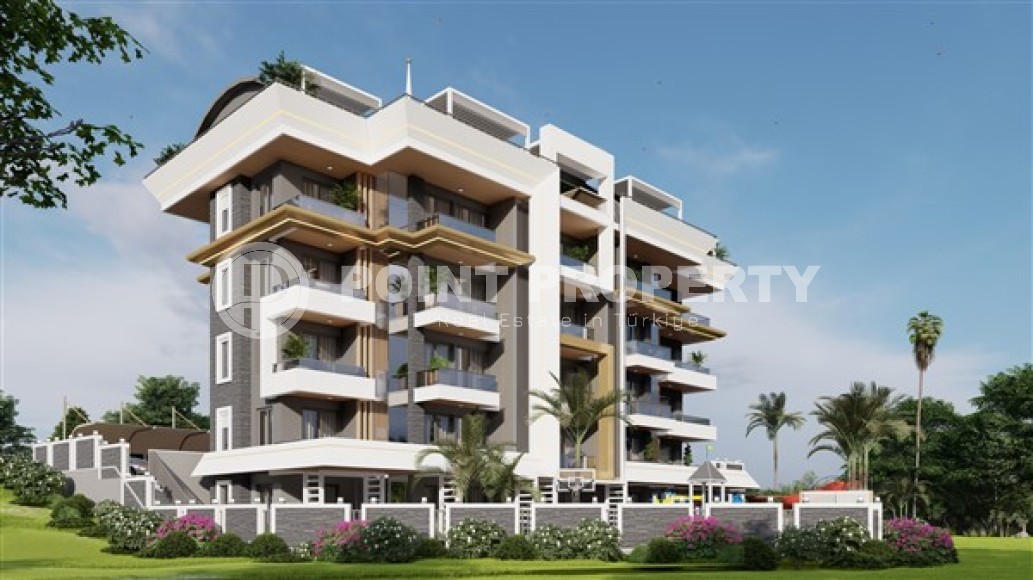 New project - a modern residential complex 800 meters from the sea in the popular area of Alanya - Oba-id-5569-photo-1