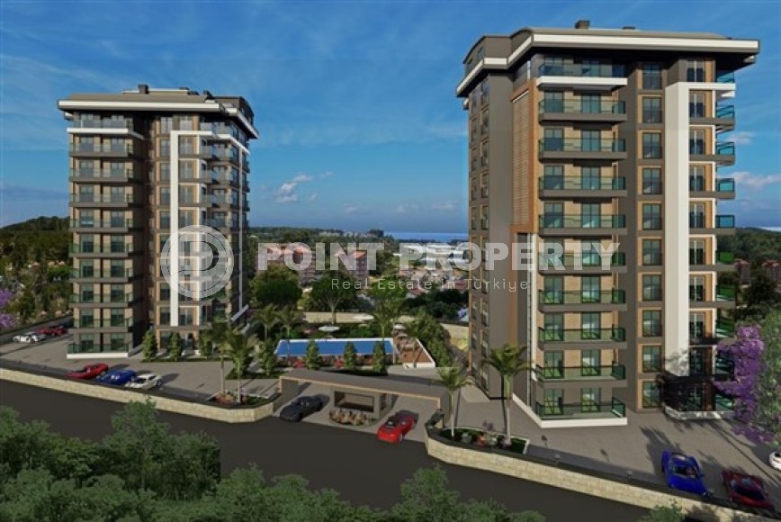 Apartment with fine finishing in a residence at the final stage of construction, in the Avsallar area-id-5570-photo-1