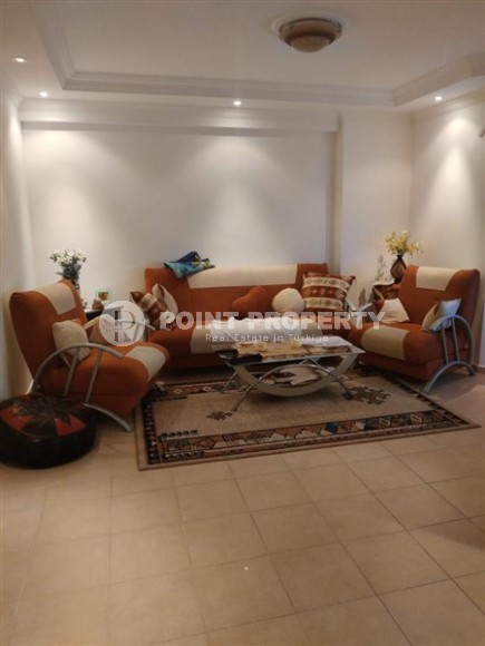 Furnished apartment with two bedrooms in the center of a quiet, well-maintained area of Alanya - Tosmur-id-5642-photo-1